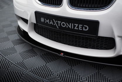 FRONT SPLITTER BMW M3 E92 / E93 (PREFACE MODEL fits M Performance splitters)