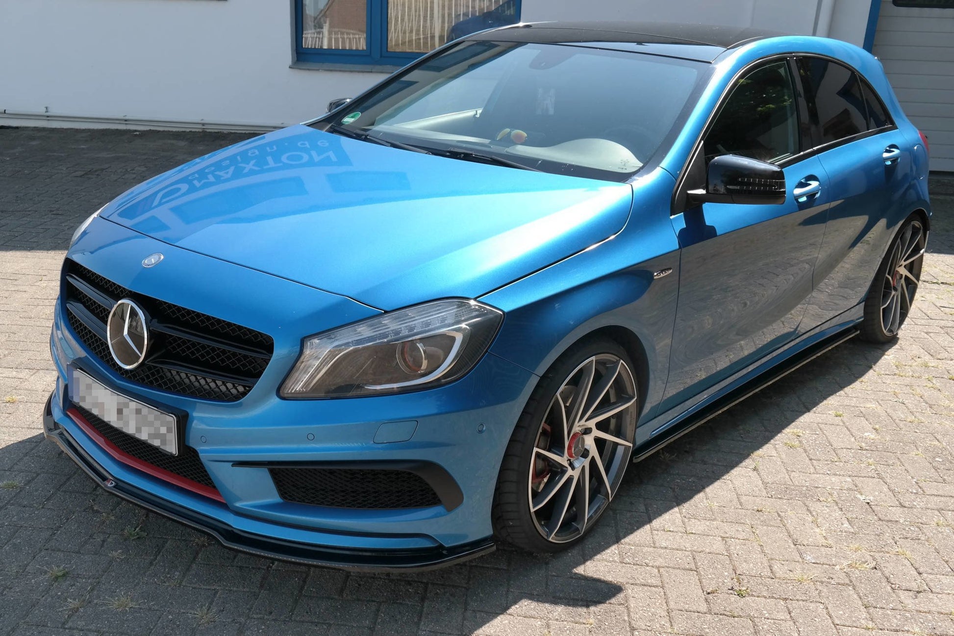 SIDE SKIRTS DIFFUSERS MERCEDES-BENZ W176 AMG-LINE PREFACE