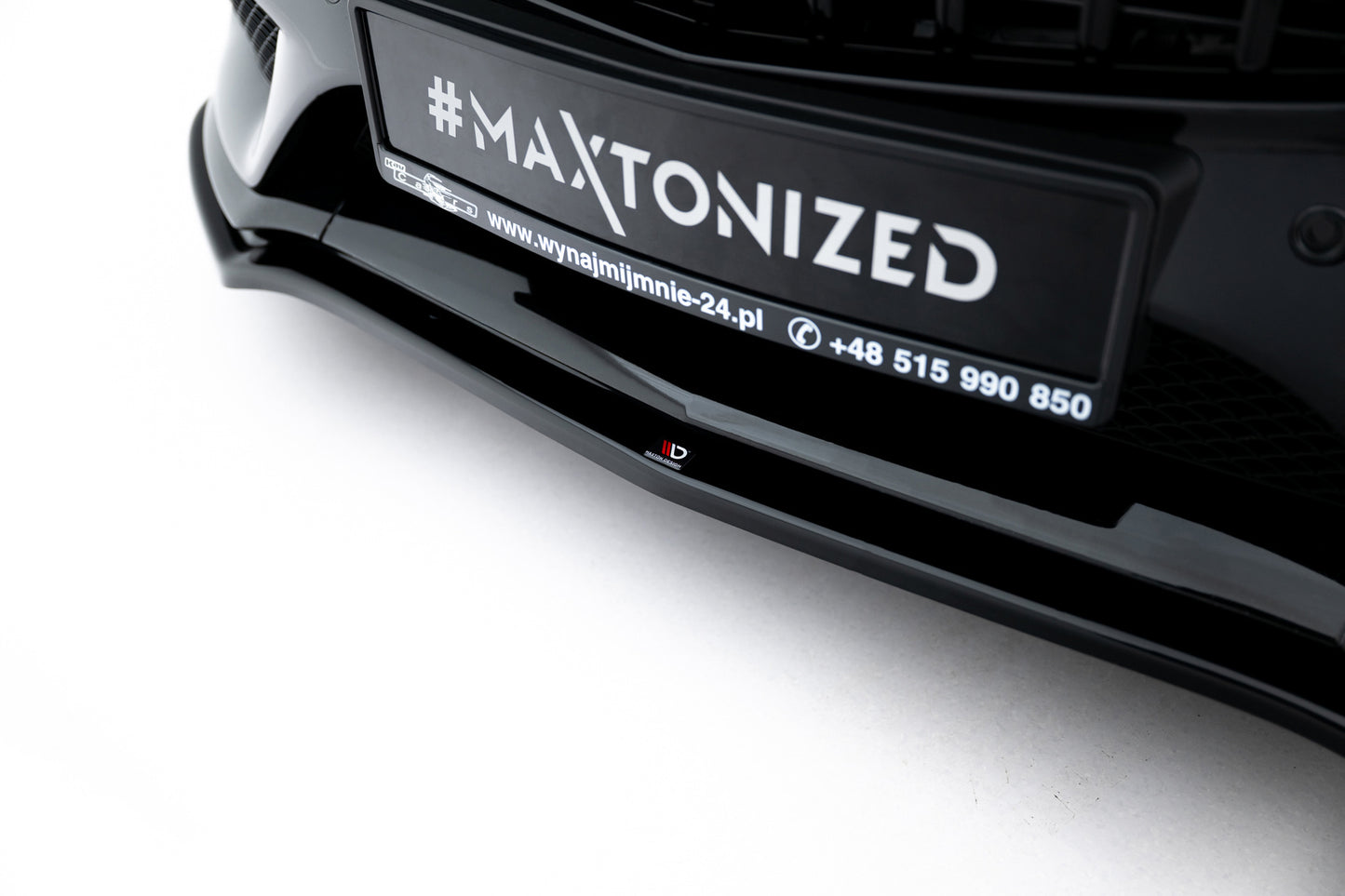 FRONT SPLITTER V.1 MERCEDES- BENZ C-CLASS W205 COUPE AMG-LINE