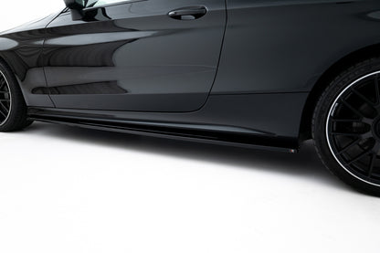 SIDE SKIRTS DIFFUSERS MERCEDES- BENZ C-CLASS W205 COUPE AMG-LINE