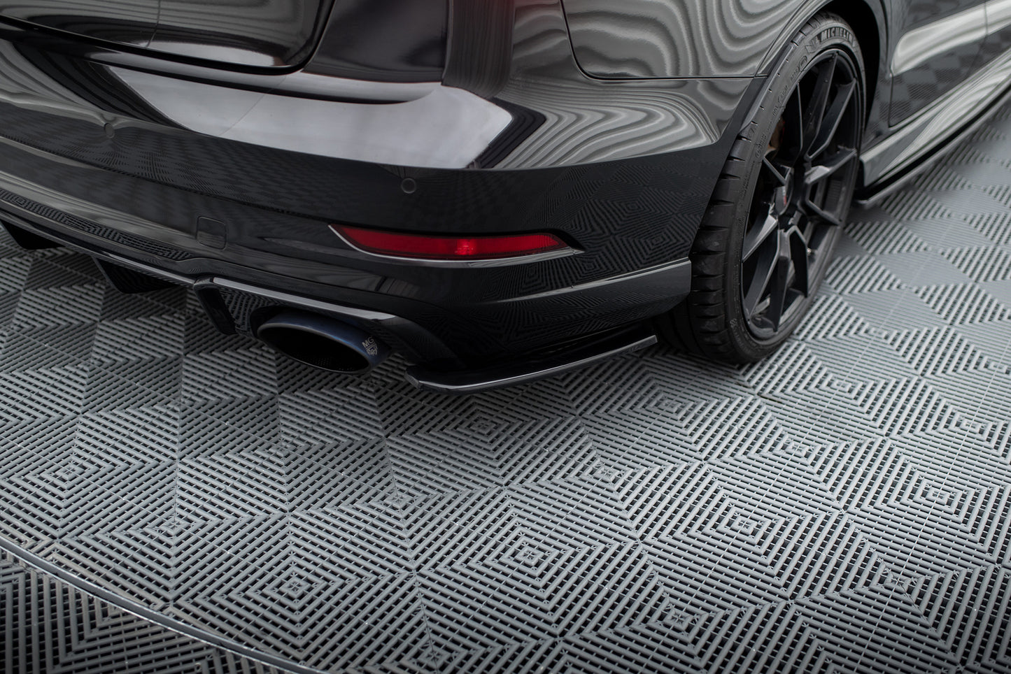 Rear Side Splitters Audi RS3 8V FL Sedan