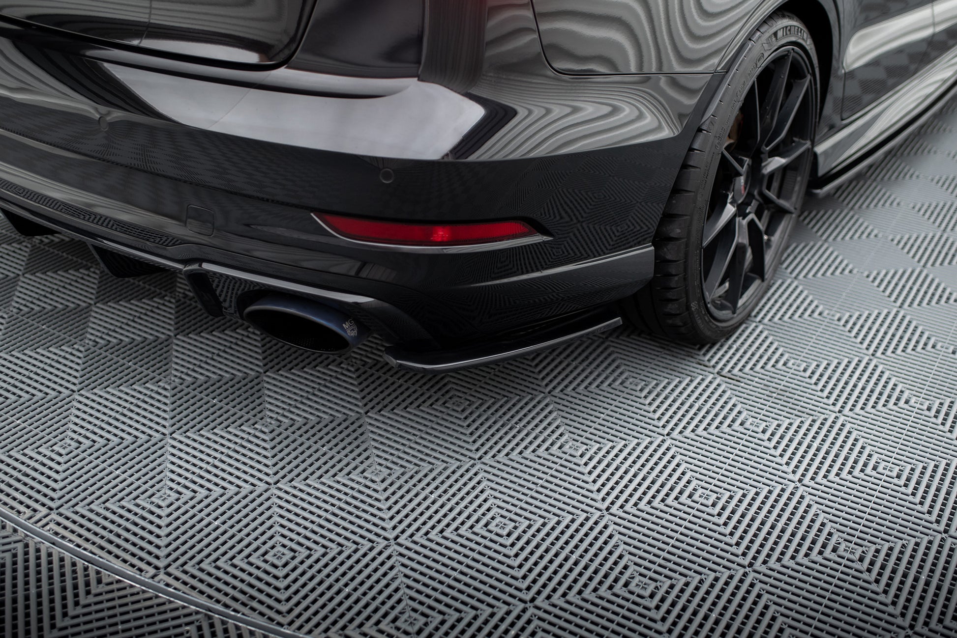 Rear Side Splitters Audi RS3 8V FL Sedan