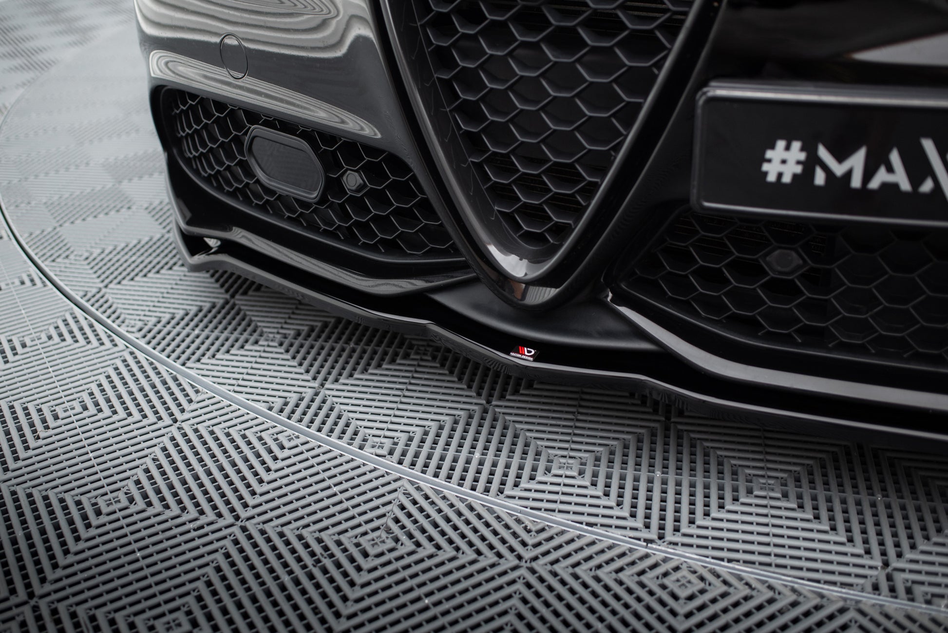 FRONT SPLITTER V.1 ALFA ROMEO GIULIA VELOCE