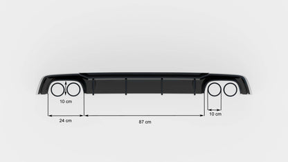Rear Valance Audi S5 F5 Coupe / Sportback
