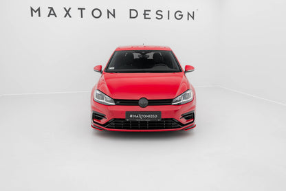 Front Side Splitters Volkswagen Golf R / R-Line Mk7 Facelift