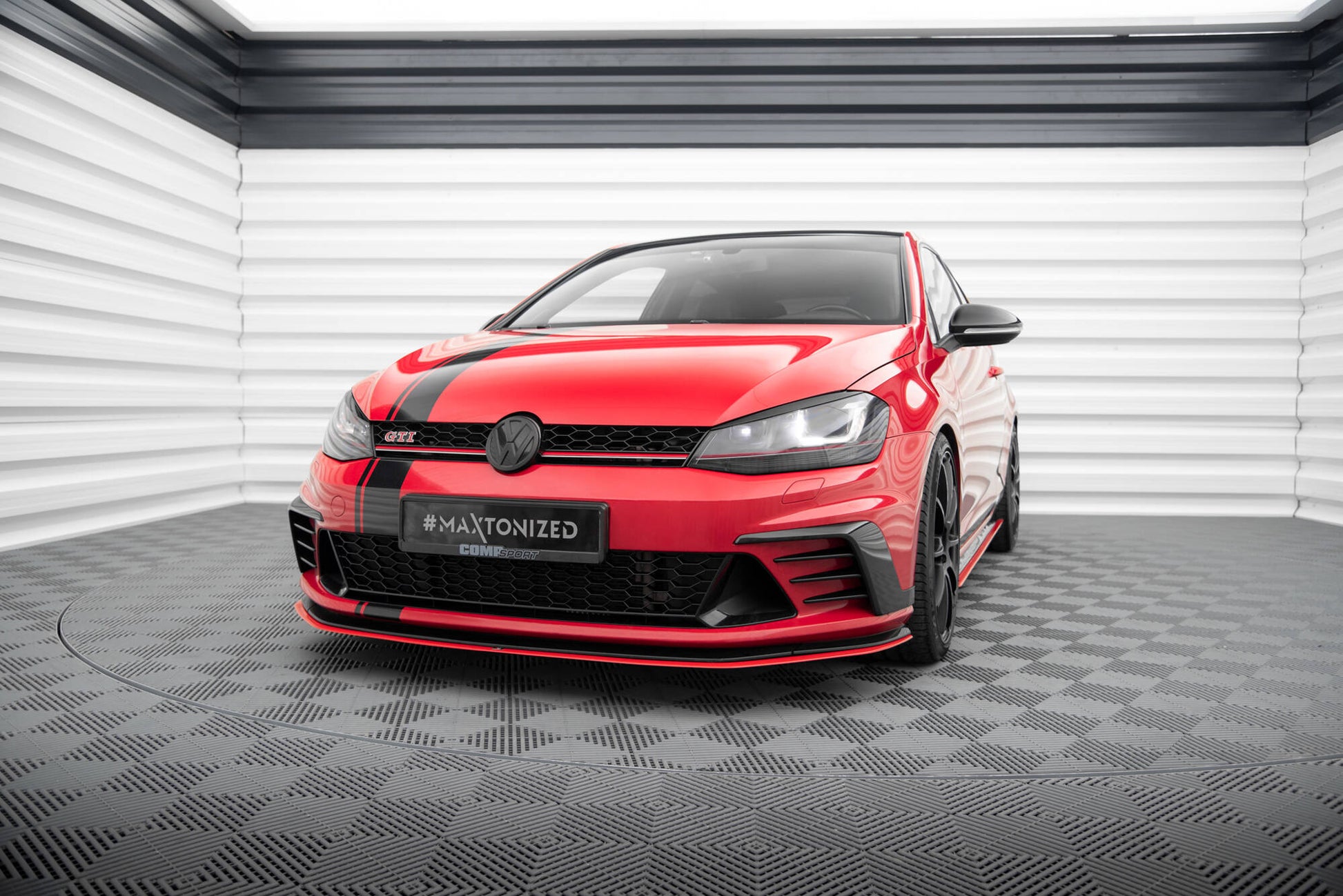 FRONT SPLITTER VW GOLF Mk7 GTI CLUBSPORT