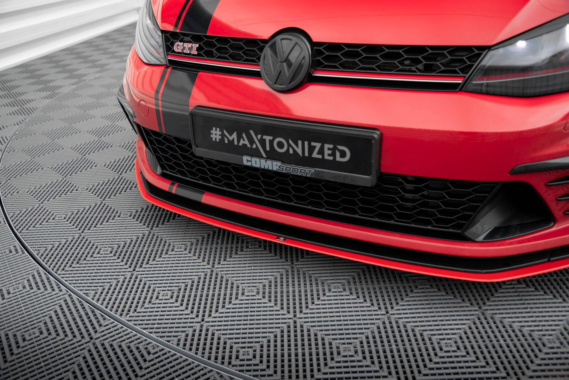 FRONT SPLITTER VW GOLF Mk7 GTI CLUBSPORT