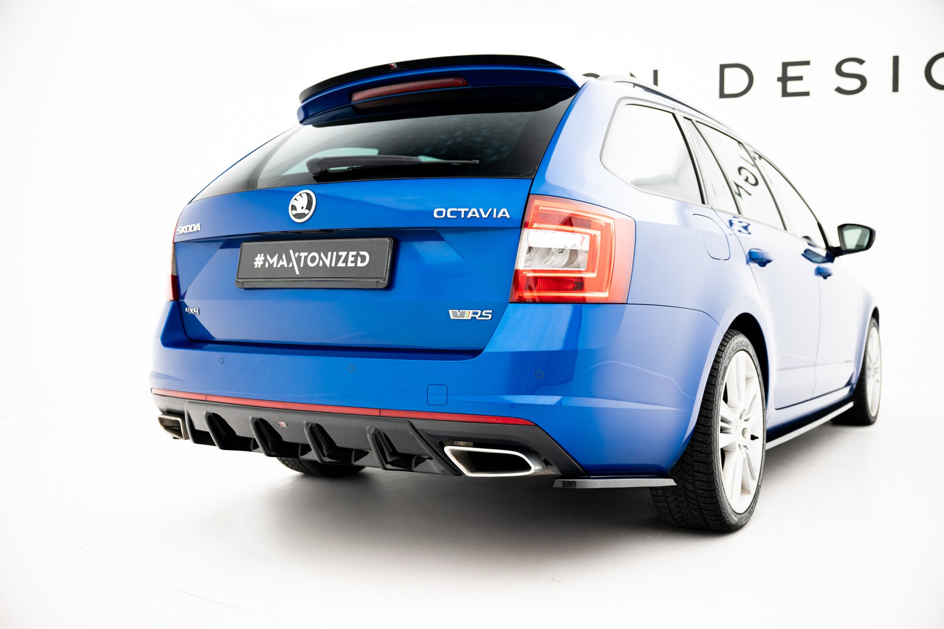 Rear Valance V.1 Skoda Octavia RS Mk3 / Mk3 FL Hatchback / Estate