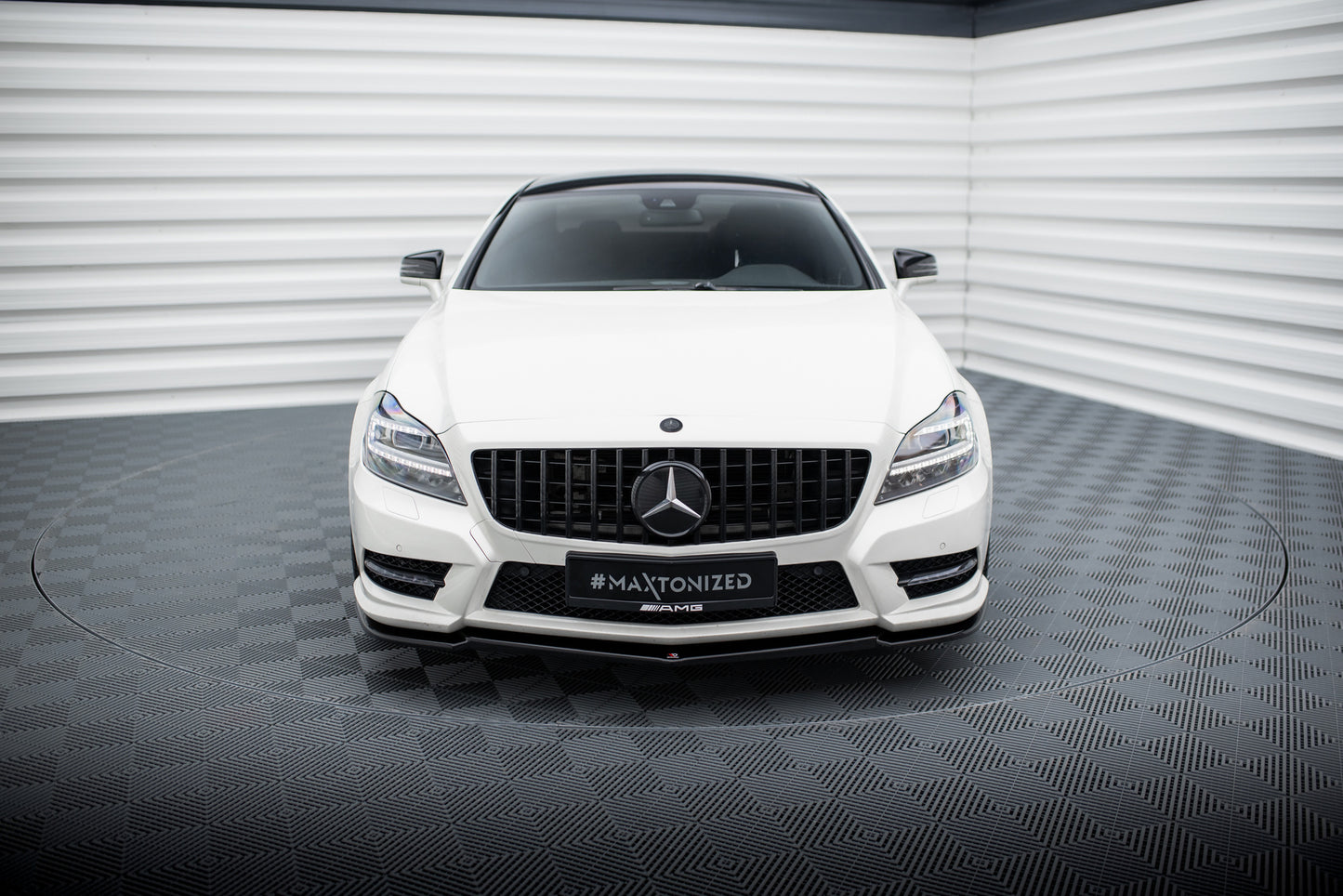 FRONT SPLITTER MERCEDES CLS C218 AMG LINE