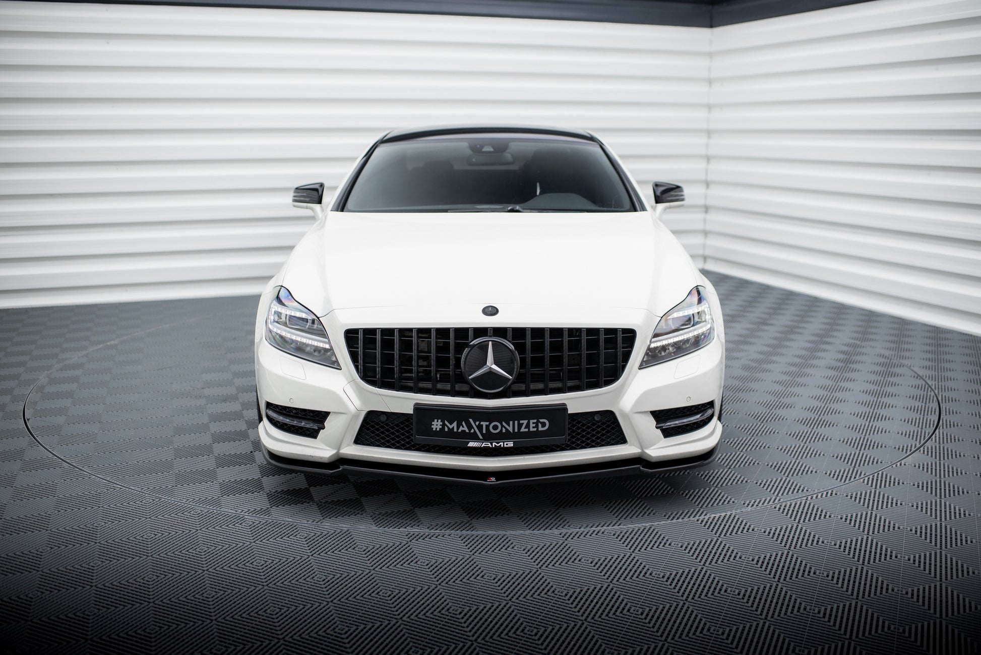 FRONT SPLITTER MERCEDES CLS C218 AMG LINE