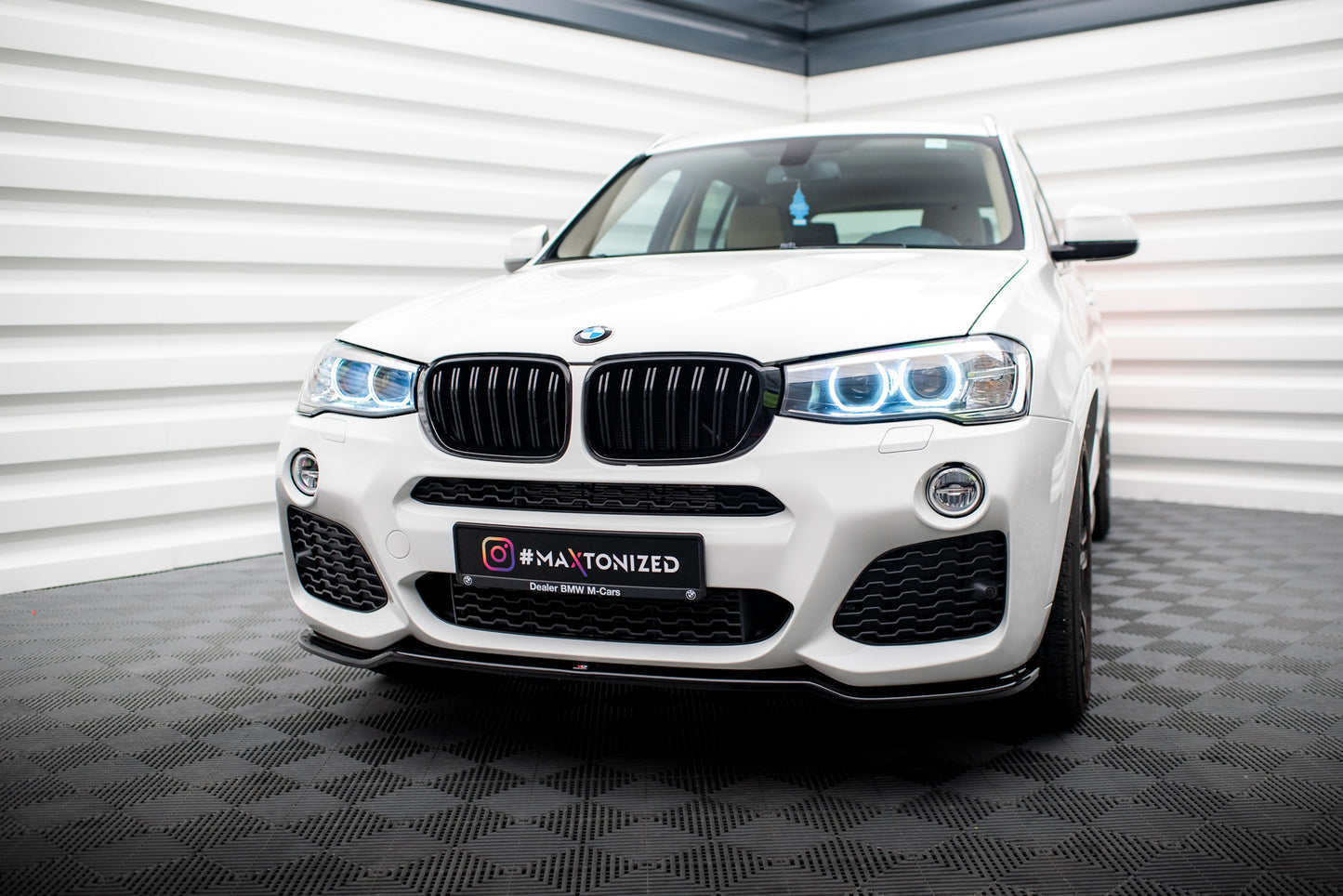 FRONT SPLITTER for BMW X3 F25 M-Pack Facelift