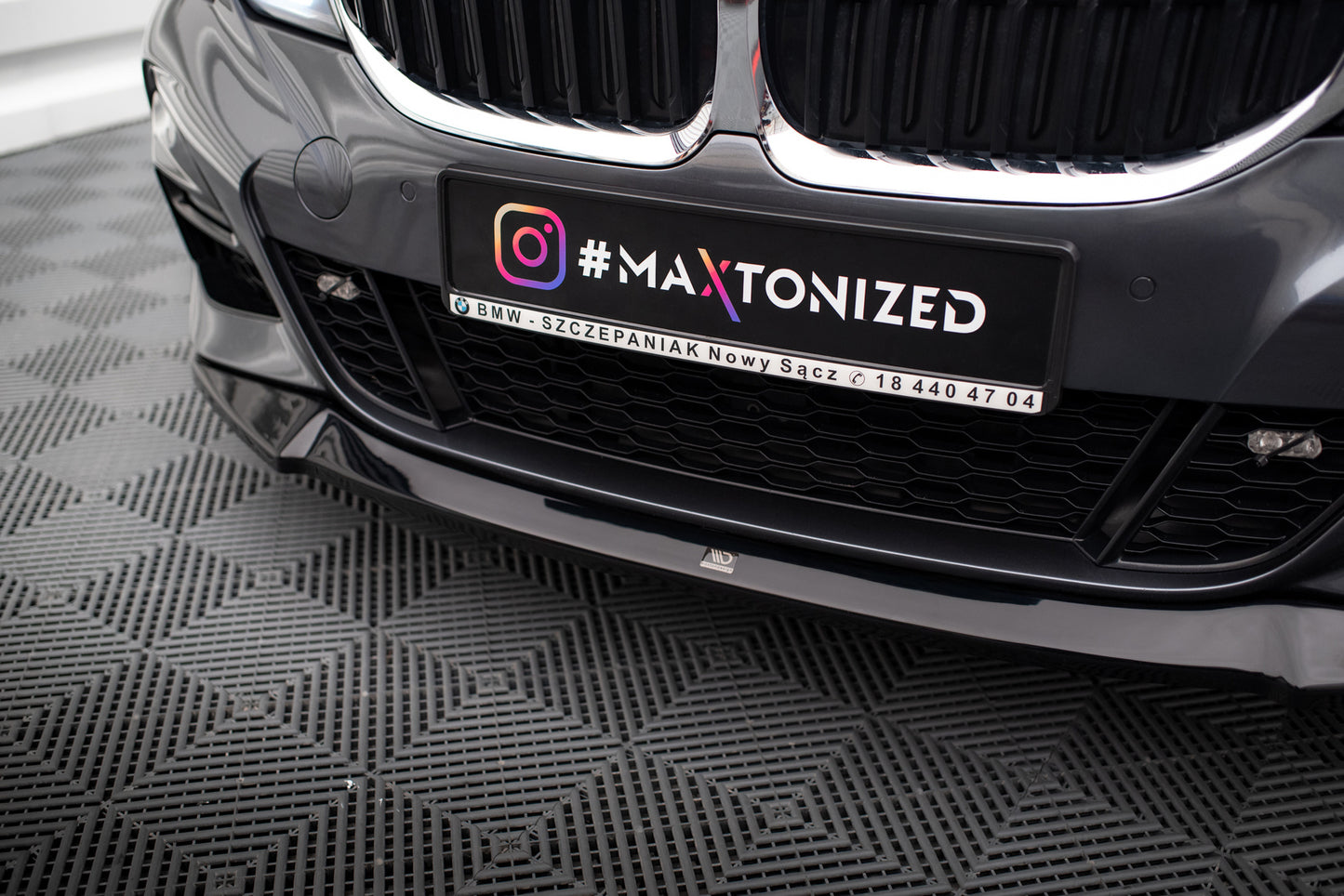 FRONT SPLITTER V.1 for BMW 3 G20 M-pack