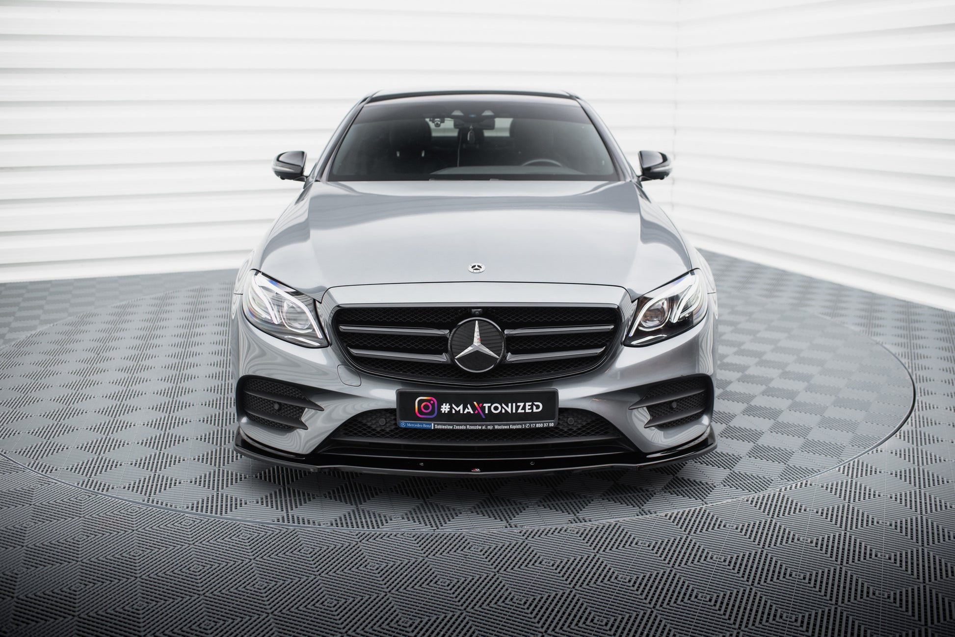 Front Splitter Mercedes-Benz E43 AMG / AMG-Line Sedan / Estate  W213 / S213