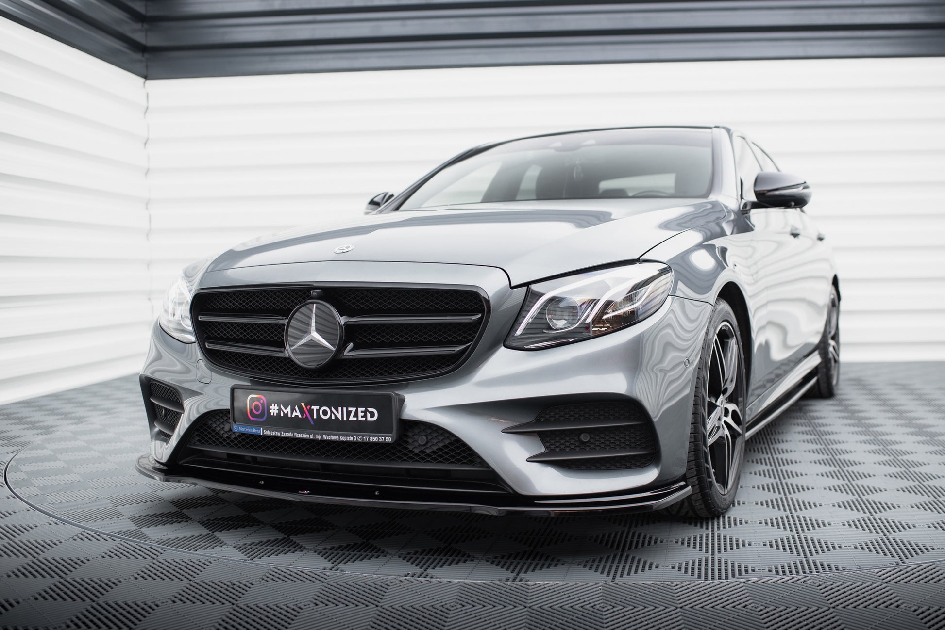 Front Splitter Mercedes-Benz E43 AMG / AMG-Line Sedan / Estate  W213 / S213