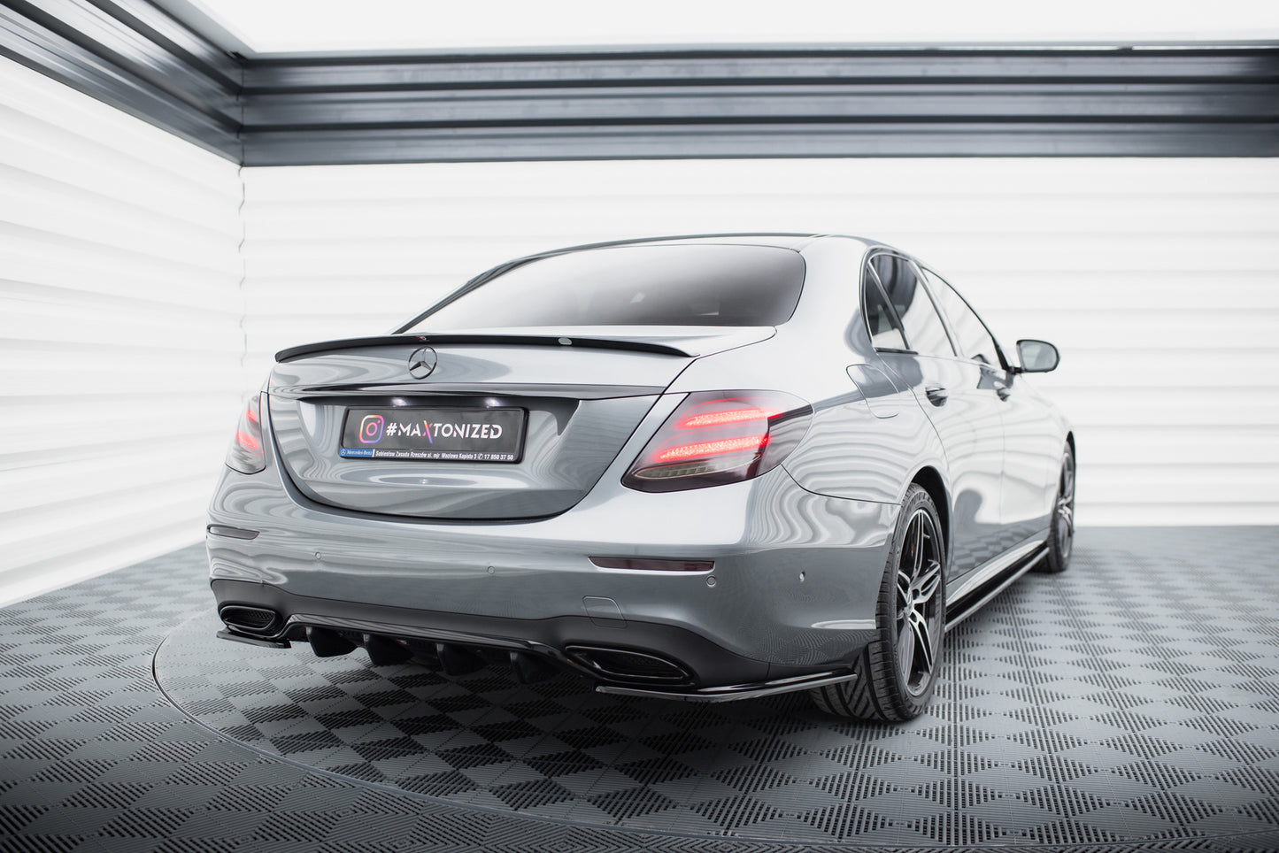 Rear Side Splitters Mercedes-Benz E43 AMG / AMG-Line Sedan / Estate  W213 / S213