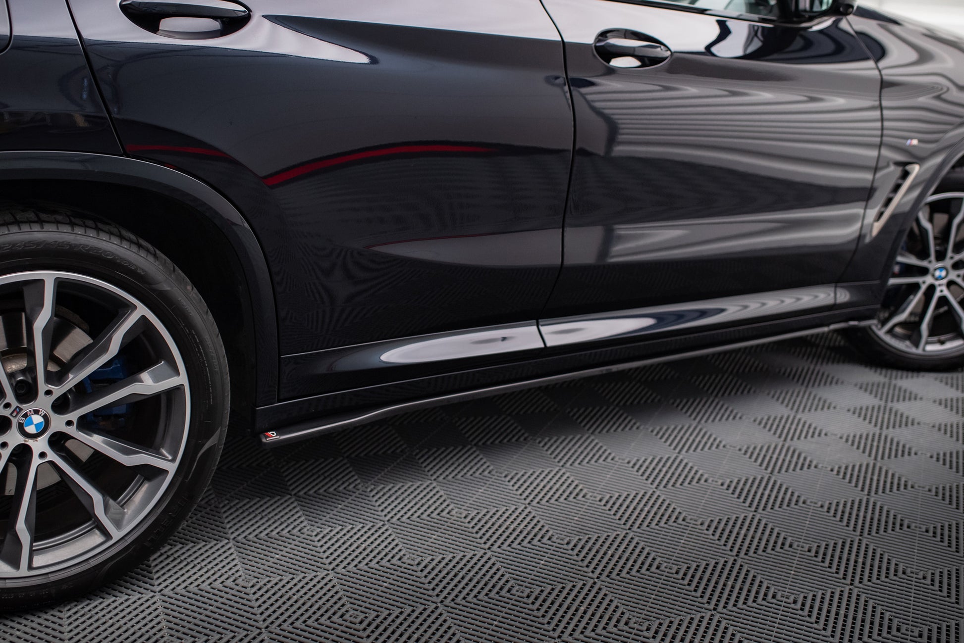 Side skirts Diffusers for BMW X4 M-Pack G02