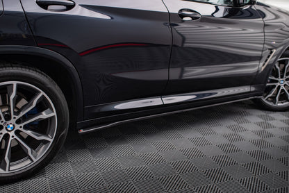 Side skirts Diffusers for BMW X4 M-Pack G02