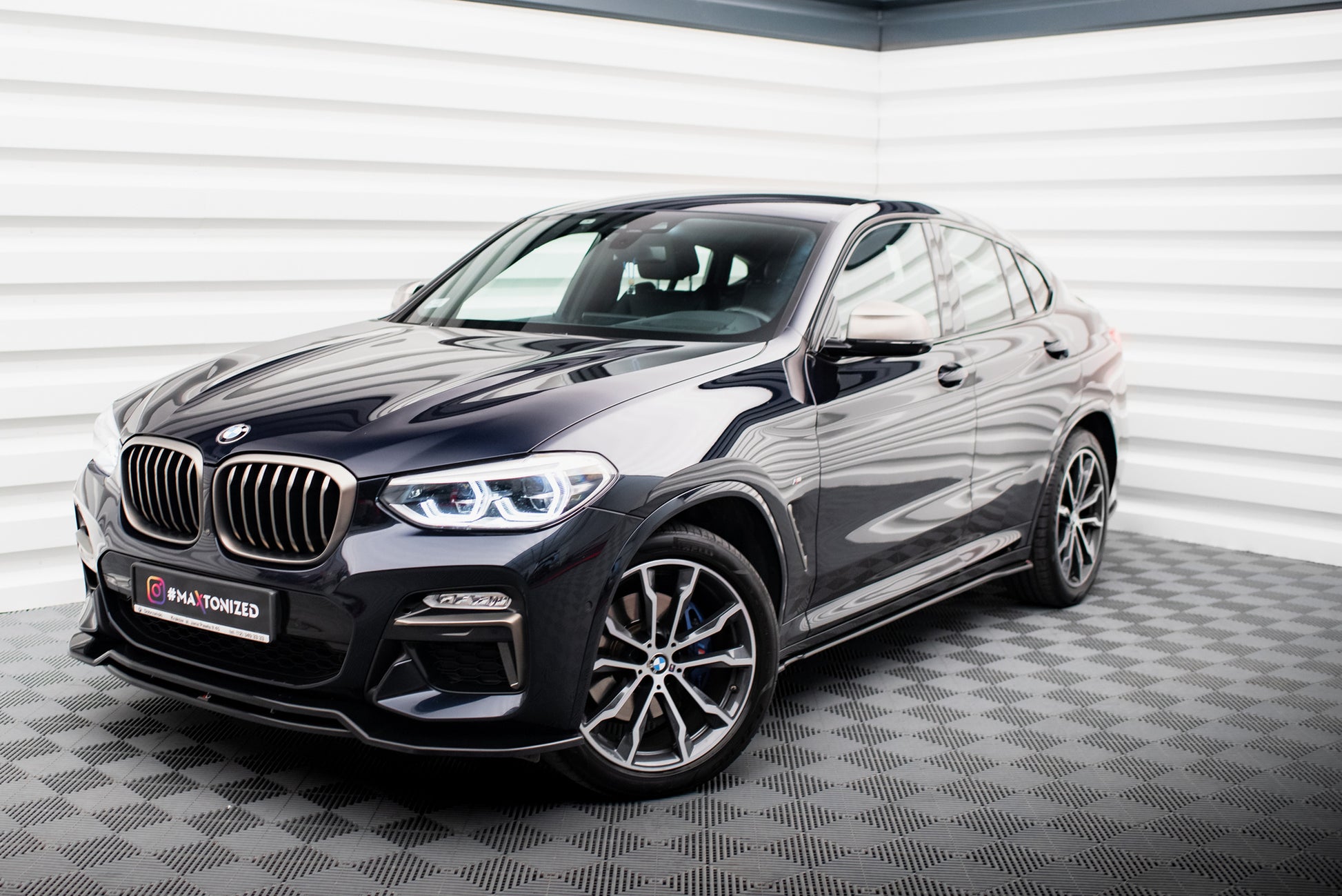Side skirts Diffusers for BMW X4 M-Pack G02