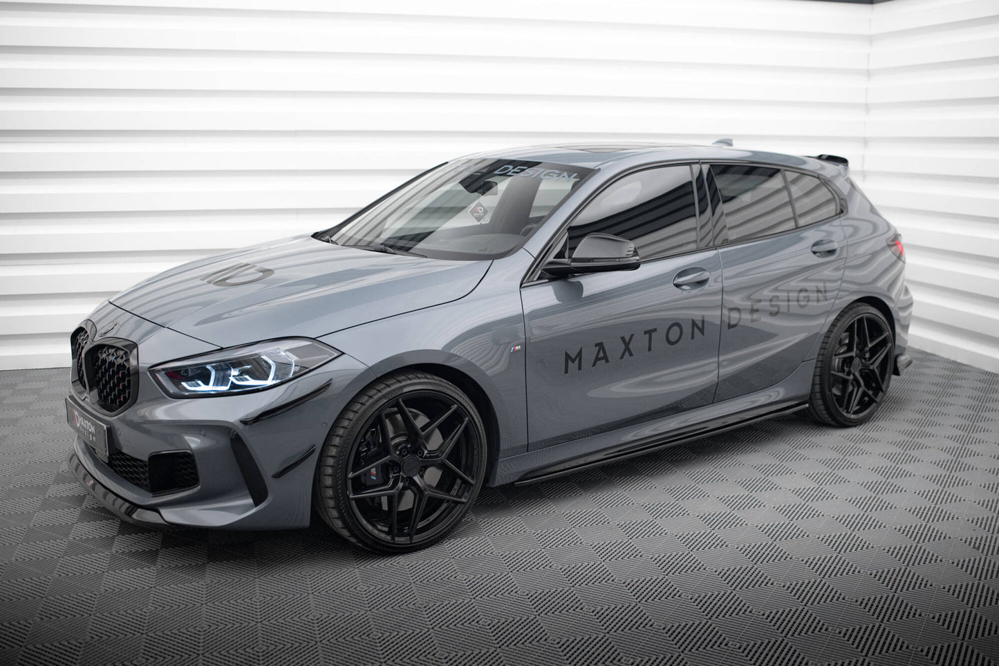 Side Skirts Diffusers V.2 for BMW 1 F40 M-Pack/ M135i