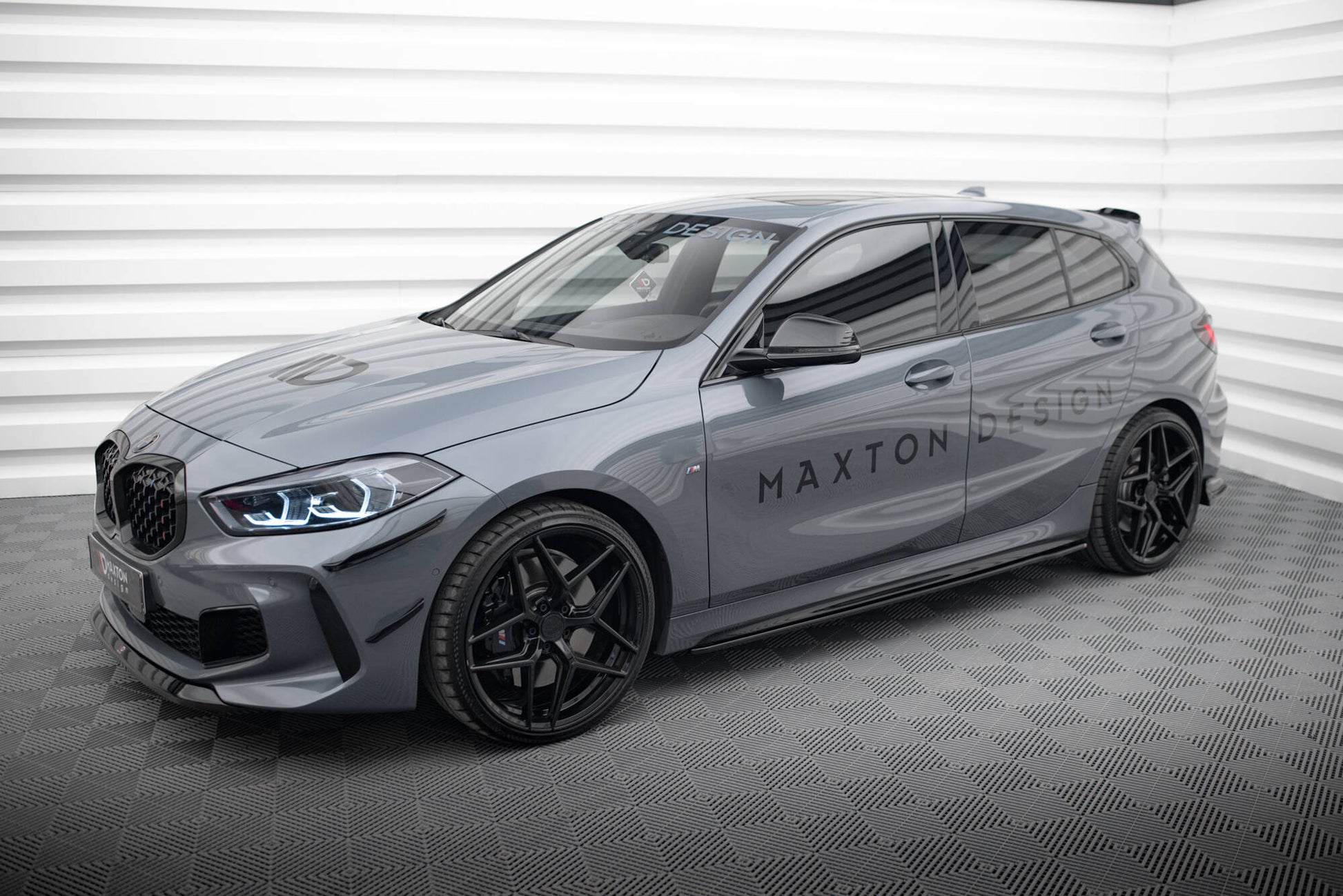 Side Skirts Diffusers V.2 for BMW 1 F40 M-Pack/ M135i