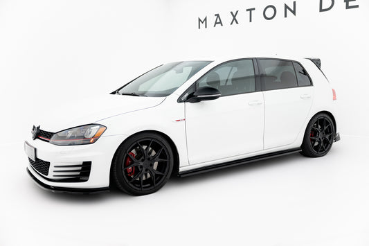 Side Skirts Diffusers V.2 VW Golf 7 GTI (narrow)