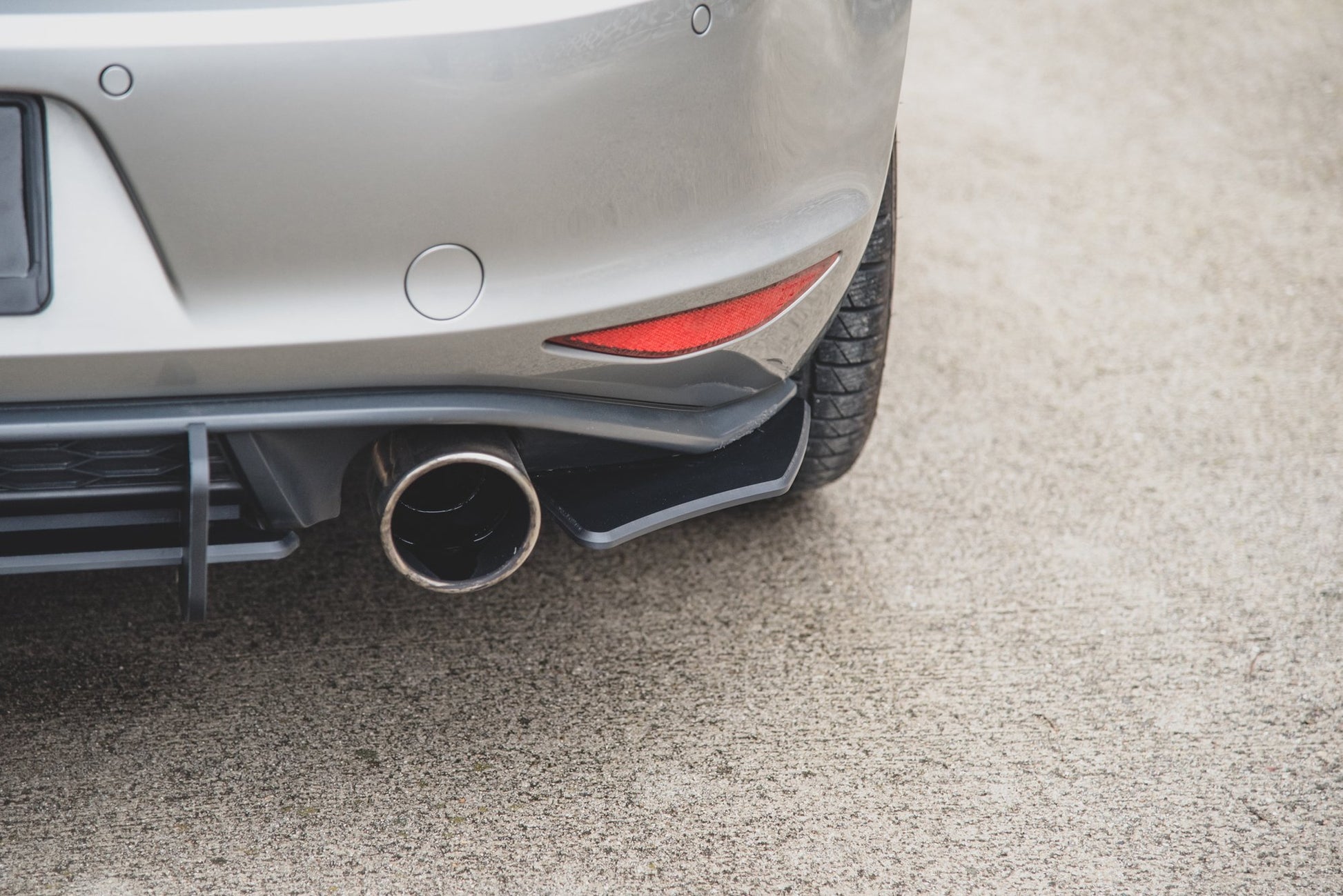 Racing Durability Rear Side Splitters V.2 VW Golf 7 GTI