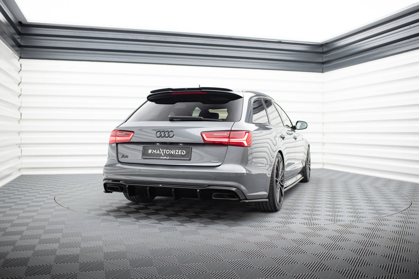 Rear Side Splitters V.2 Audi S6 / A6 S-Line / A6 C7 FL
