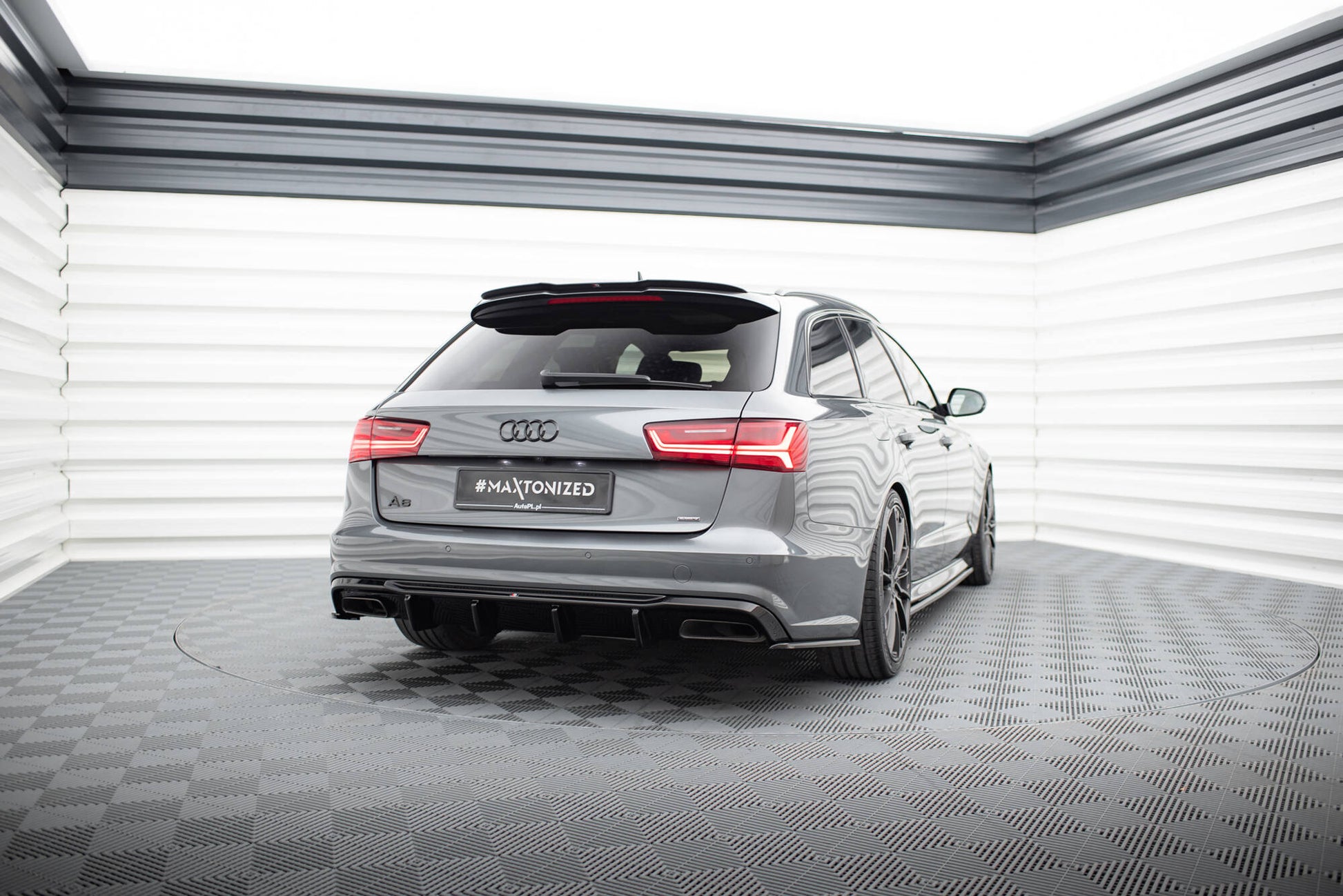 Rear Side Splitters V.2 Audi S6 / A6 S-Line / A6 C7 FL