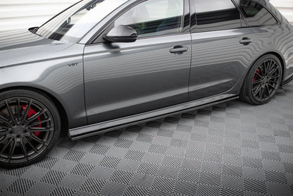 SIDE SKIRTS DIFFUSERS Audi S6 / A6 S-Line / A6 C7 FL
