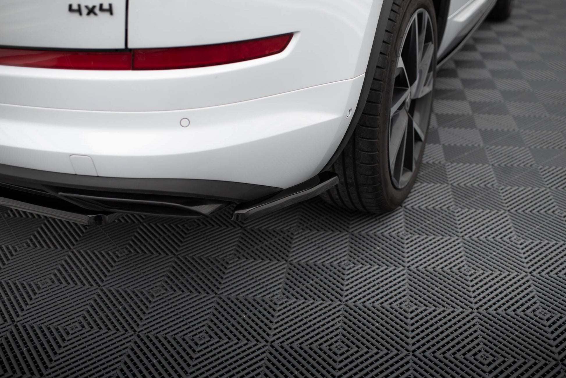 Rear Side Splitters Skoda Kodiaq RS Mk1 / Mk1 Facelift