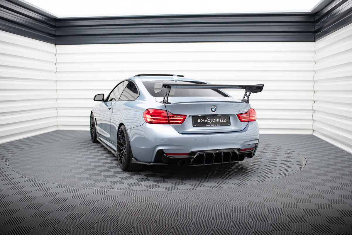 Carbon Spoiler With External Brackets Uprights BMW 4 F32