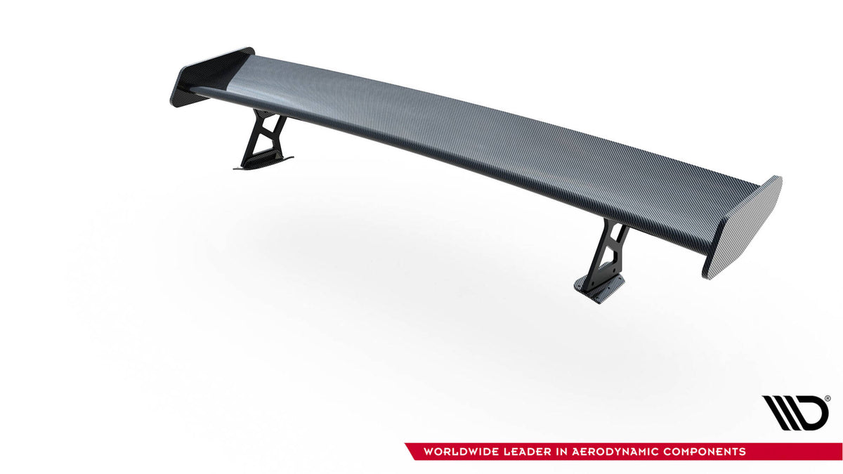 Carbon Spoiler With External Brackets Uprights + LED BMW 4 F32