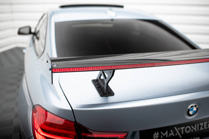 Carbon Spoiler With Internal Brackets Uprights + LED BMW 4 F32