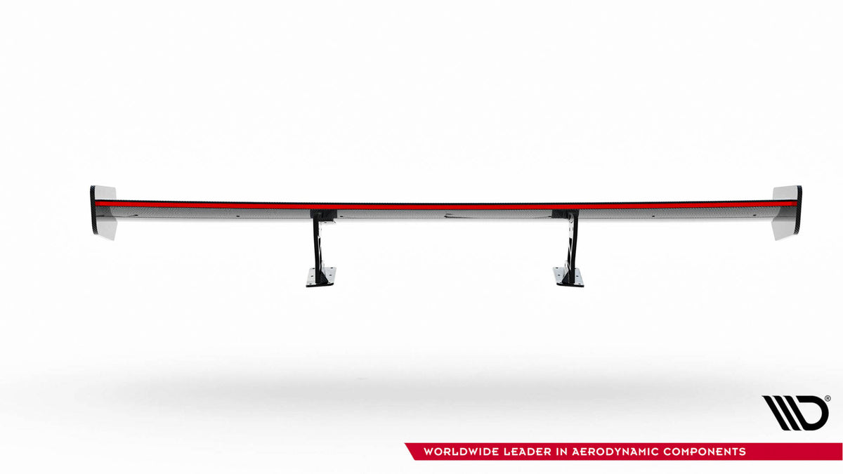 Carbon Spoiler With Internal Brackets Uprights + LED Mazda MX-5 ND Mk4