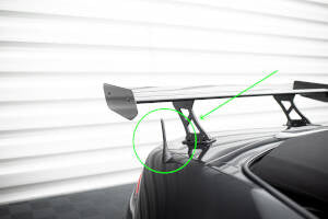 Carbon Spoiler With Internal Brackets Uprights Mazda MX-5 ND Mk4
