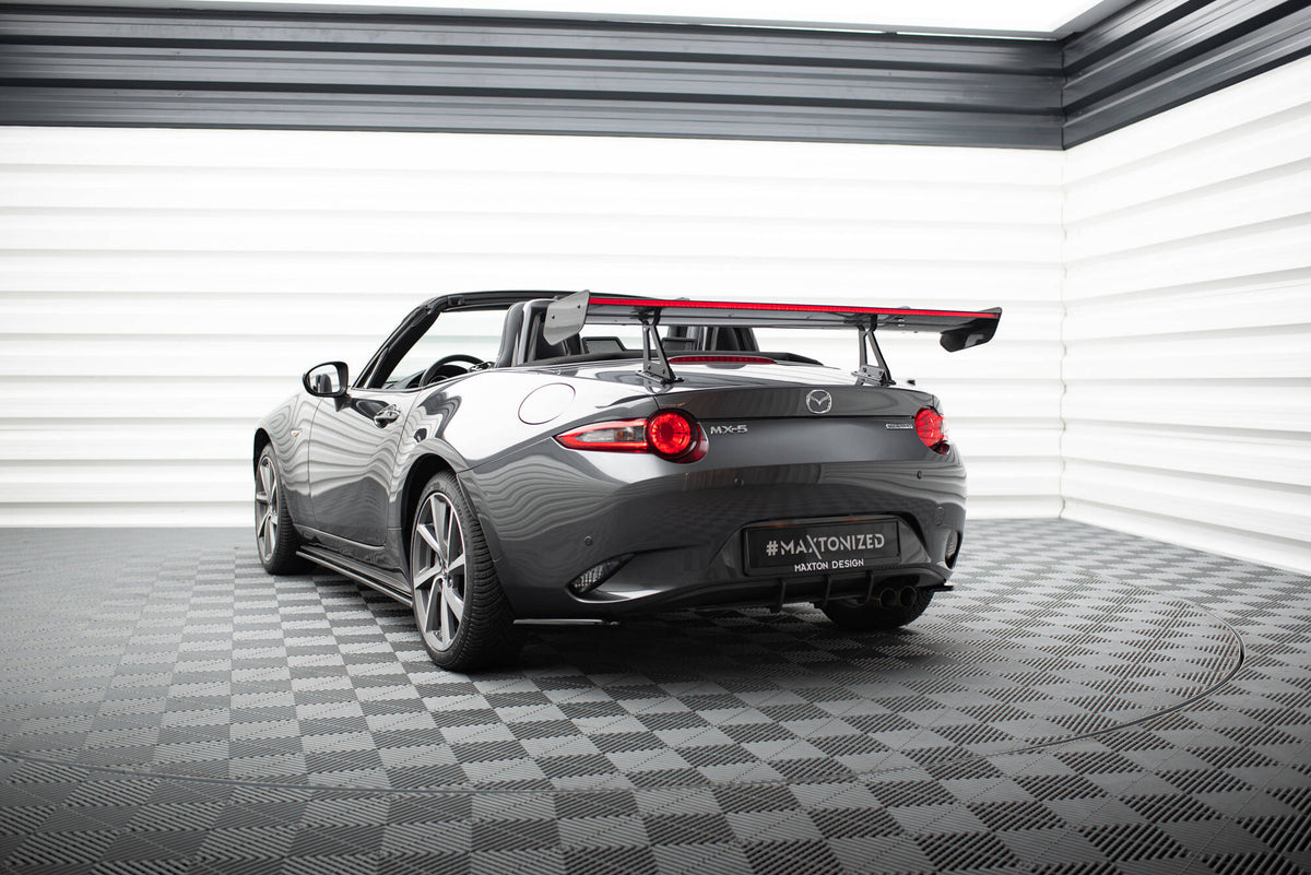 Carbon Spoiler With Upper Swan Mounting + LED Mazda MX-5 ND Mk4