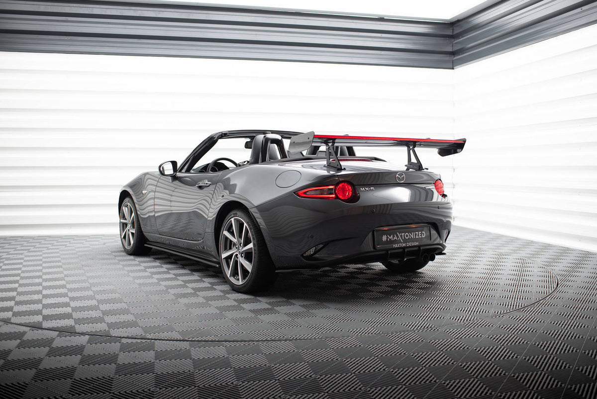 Carbon Spoiler With Upper Swan Mounting + LED Mazda MX-5 ND Mk4