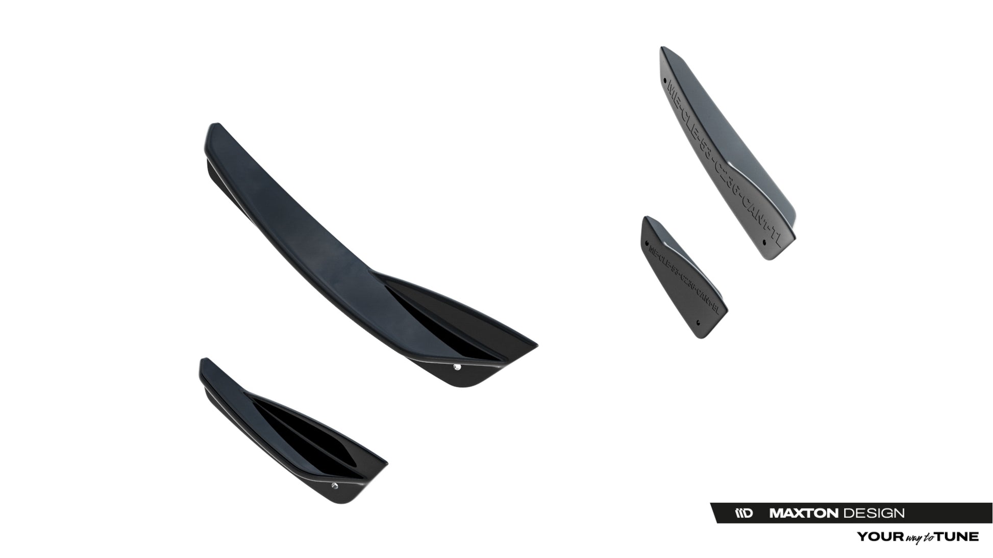 Front Bumper Wings (Canards) Mercedes-AMG CLE 53 Aero C236