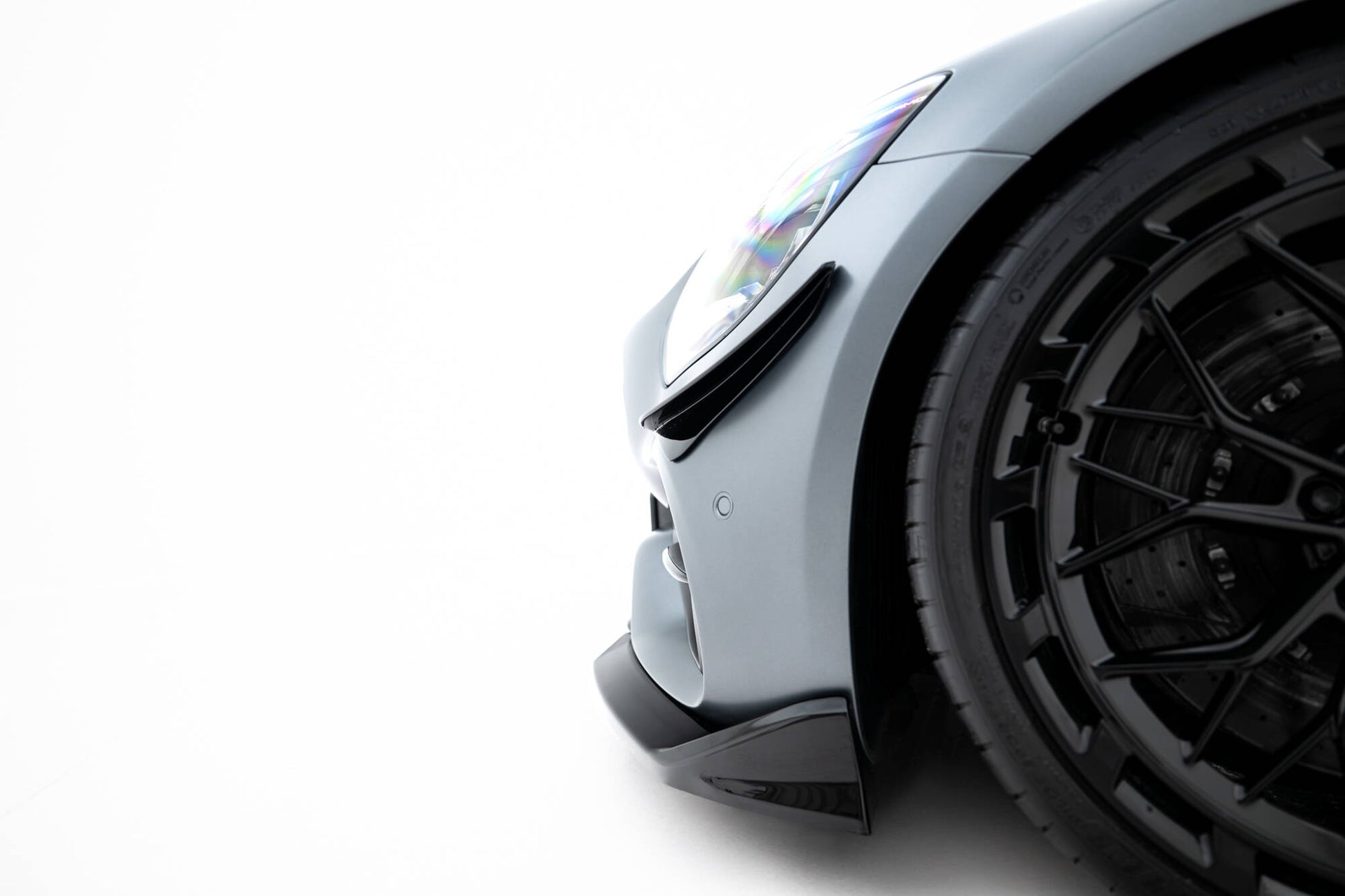 Front Bumper Wings (Canards) Mercedes-AMG GT C C190 Facelift