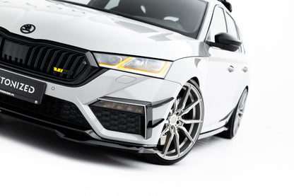 Front Bumper Wings (Canards) Skoda Octavia RS Mk4