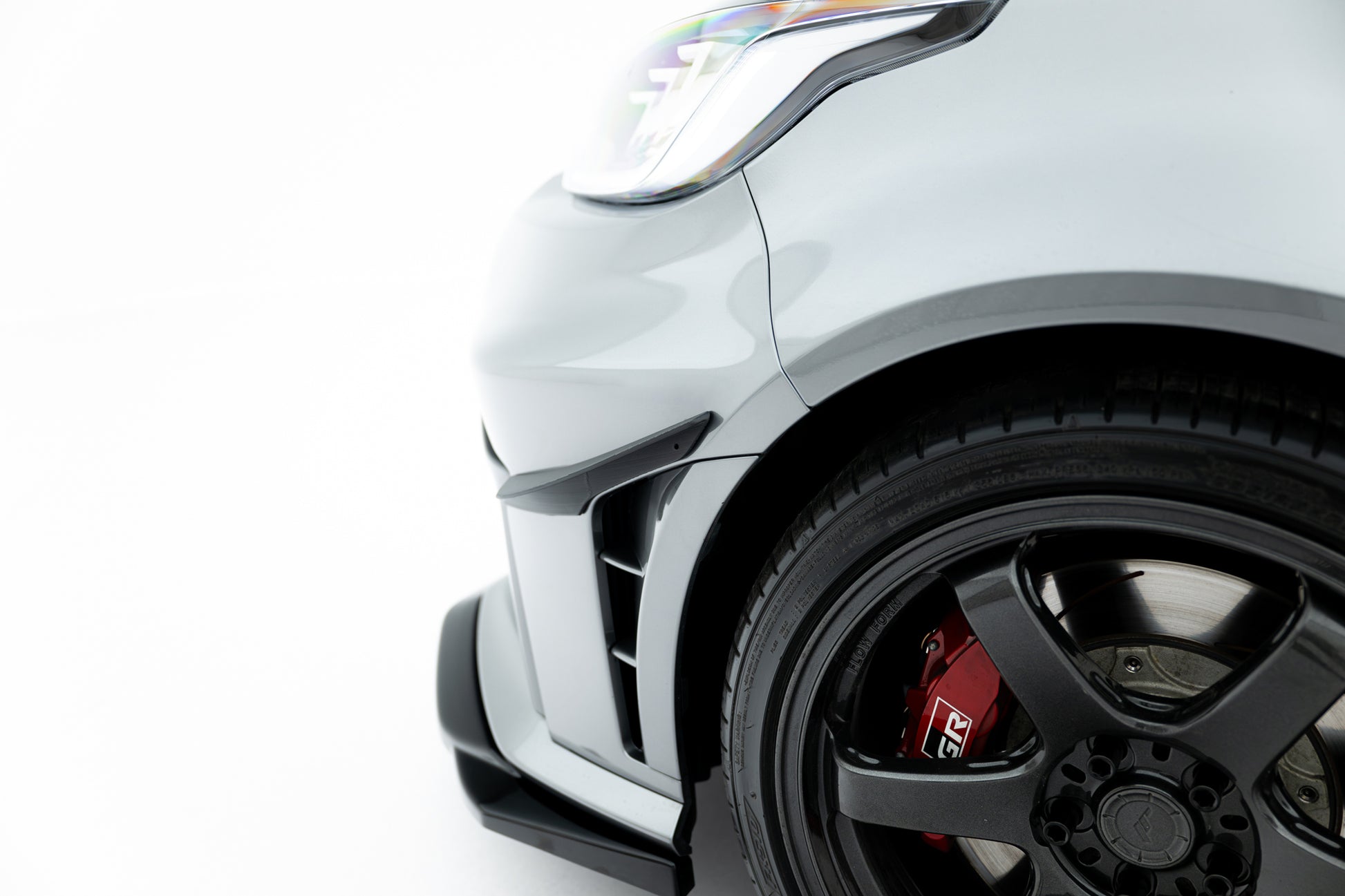Front Bumper Wings (Canards) Toyota GR Yaris Mk4 Facelift