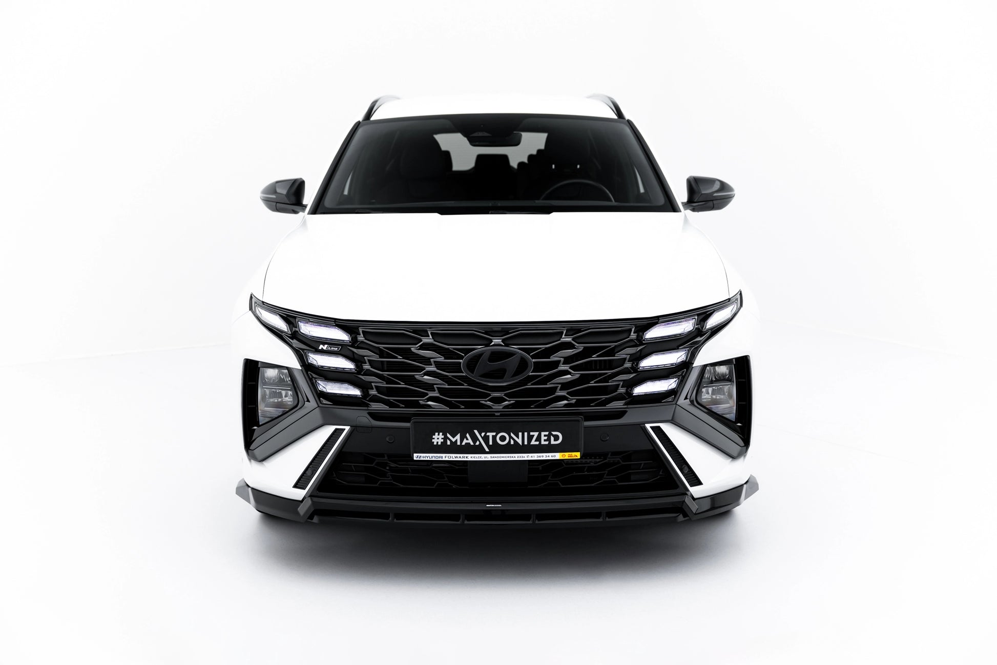 Front Splitter Hyundai Tucson N-Line Mk4 Facelift