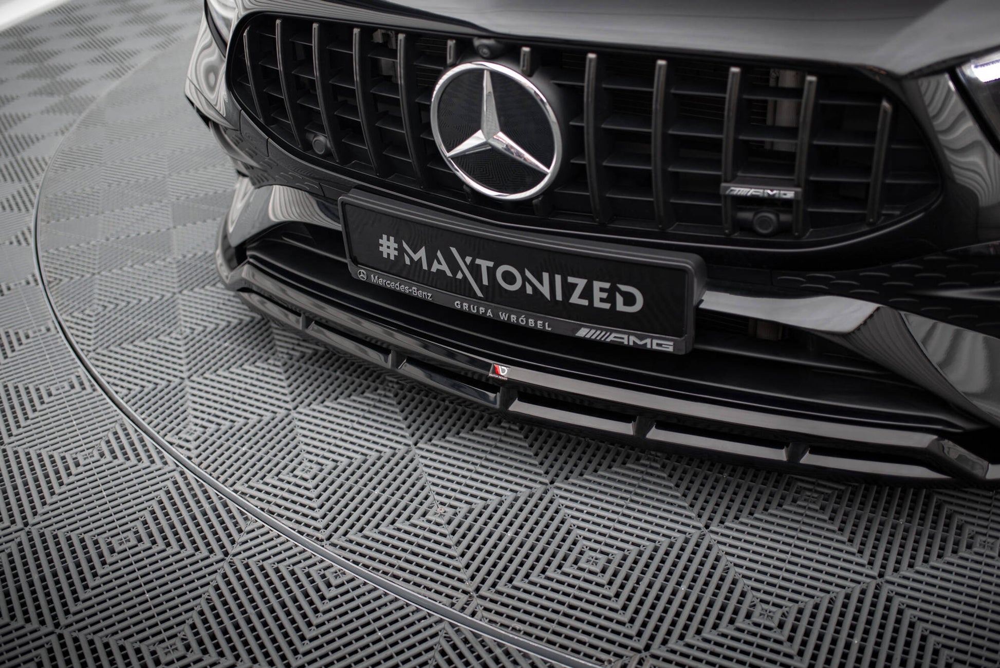 Front Splitter Mercedes-AMG A35 / A  AMG-Line W177 Facelift