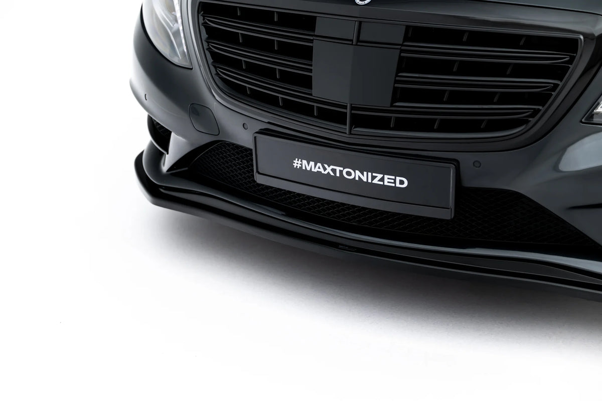 FRONT SPLITTER V.1 MERCEDES-BENZ S-CLASS AMG-LINE W222