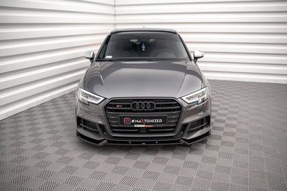 Front Splitter V.1 Audi S3 / A3 S-Line Sportback 8V Facelift