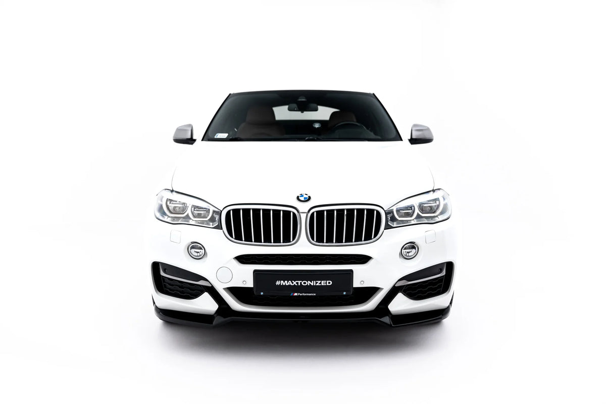 FRONT SPLITTER v.1 for BMW X6 F16 MPACK