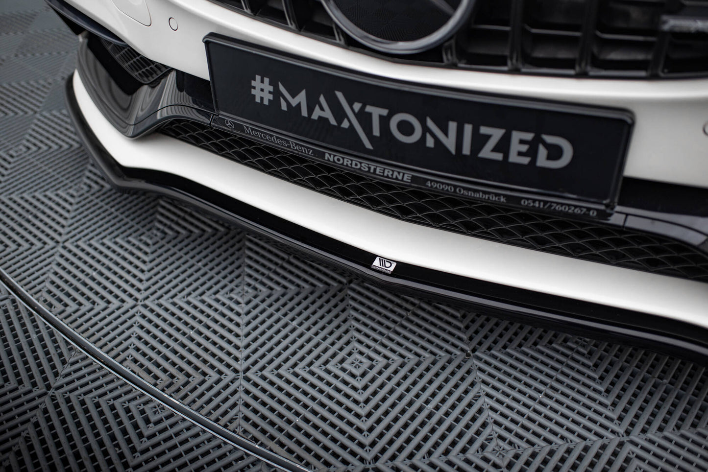 Front Splitter V.1 Mercedes-AMG C63 Sedan / Estate W205 / S205