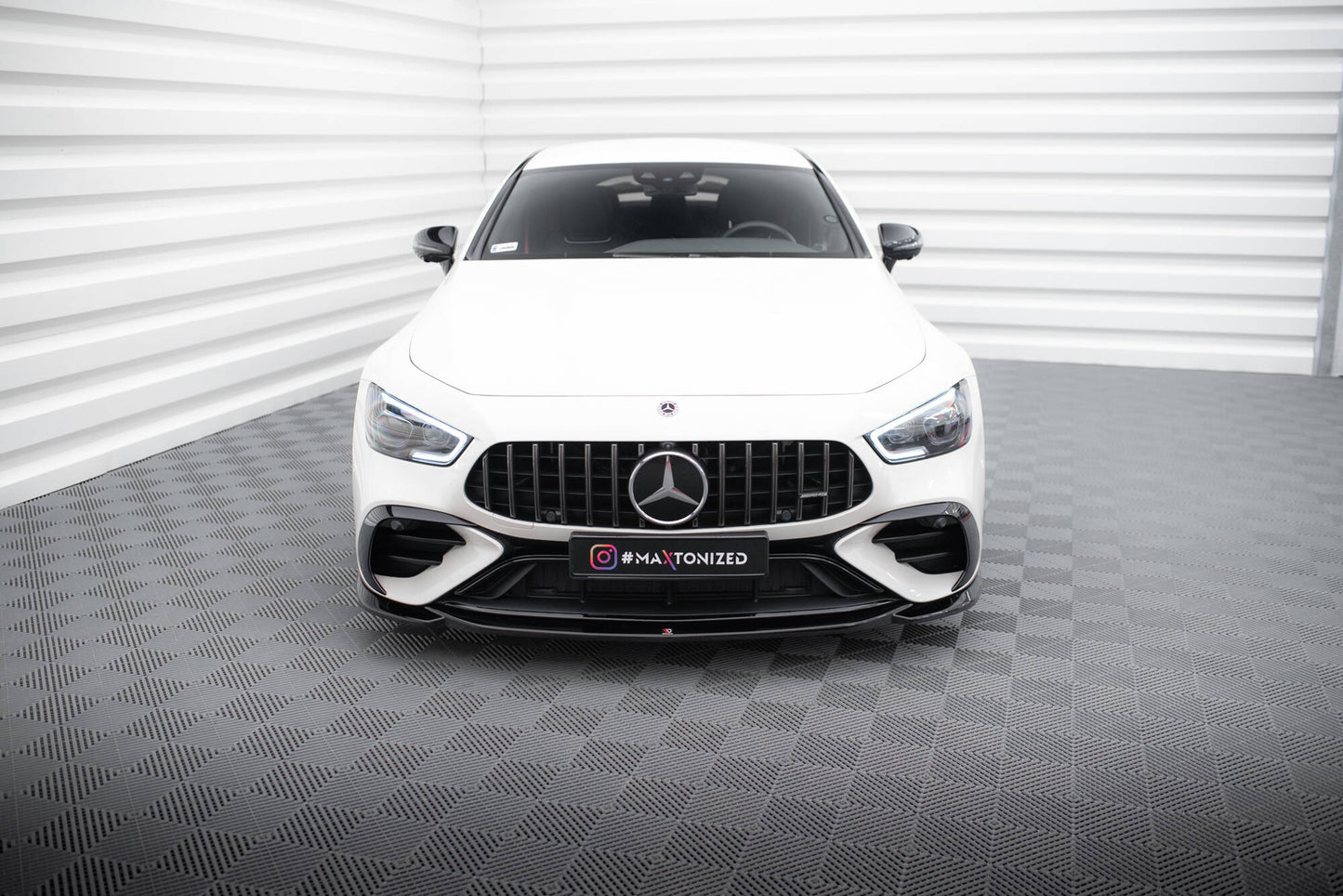 Front Splitter V.1 Mercedes-AMG GT 43 4 Door Coupe V8 Styling Package X290