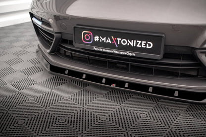 Front Splitter V.1 Porsche Panamera Turbo S E-Hybrid