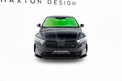 Front Splitter V.1 Skoda Octavia RS Liftback / Combi Mk4 Facelift